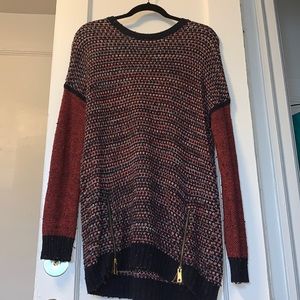 Oversized slouchy knit sweater